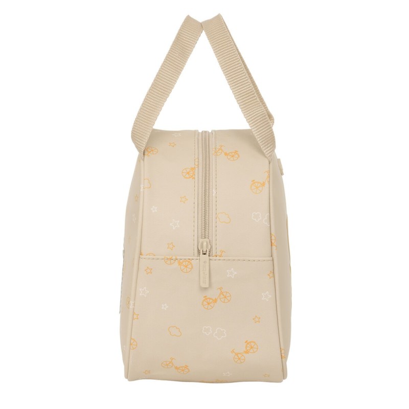 Sac glacière goûter Safta Beige 19 x 22 x 14 cm