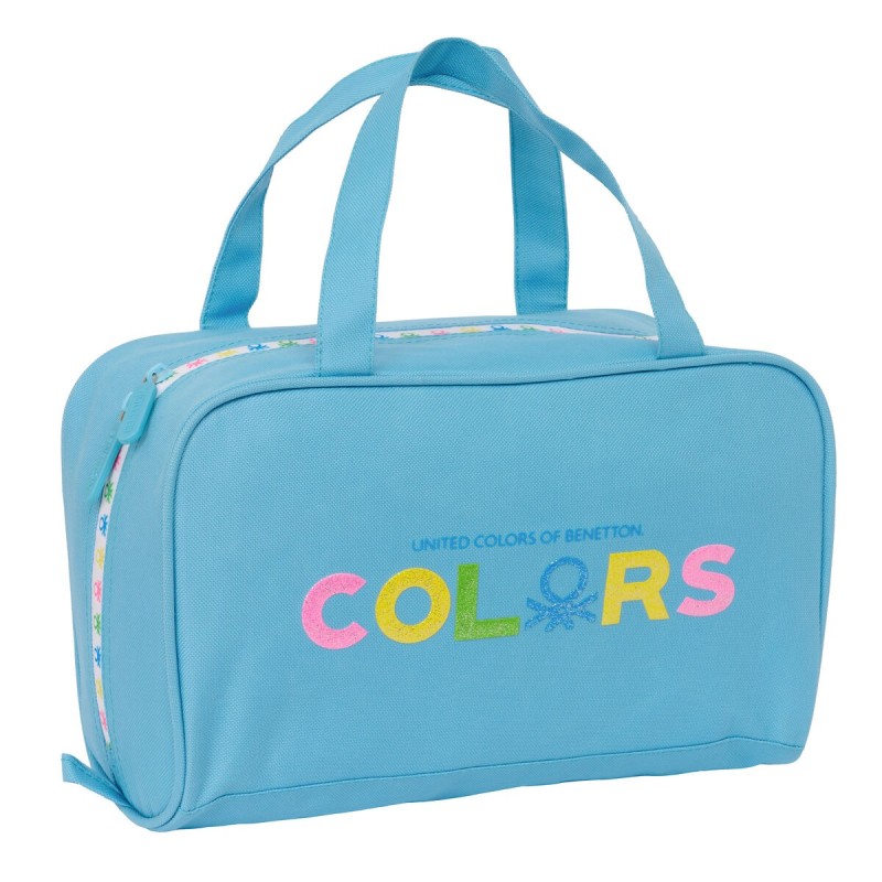 Trousse de Toilette Benetton Spring Bleu ciel 31 x 14 x 19 cm