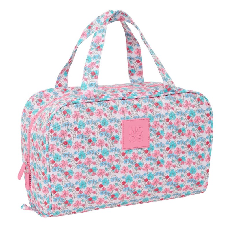 Nécessaire de Voyage Moos Flores Multicouleur 31 x 14 x 19 cm