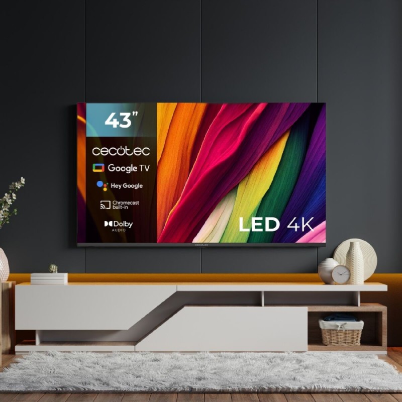 TV intelligente Cecotec 4K Ultra HD 43" LED HDR HDR10