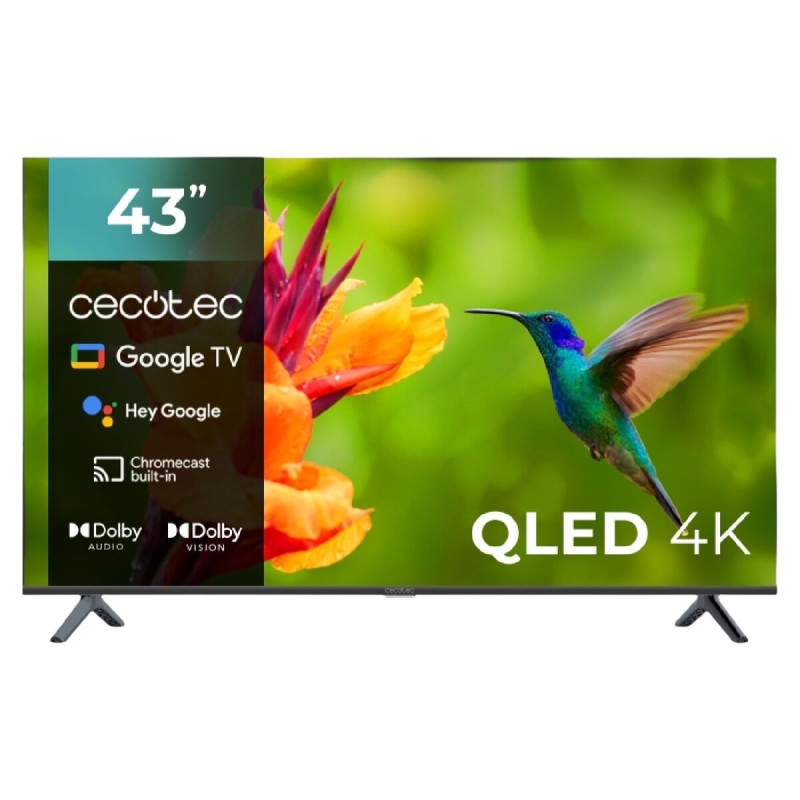 TV intelligente Cecotec VQU40043S 4K Ultra HD 43" QLED