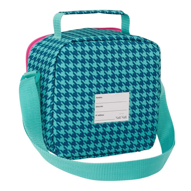 Sac glacière goûter Nait Nait Pata de gallo verde Vert 20 x 20 x 15 cm