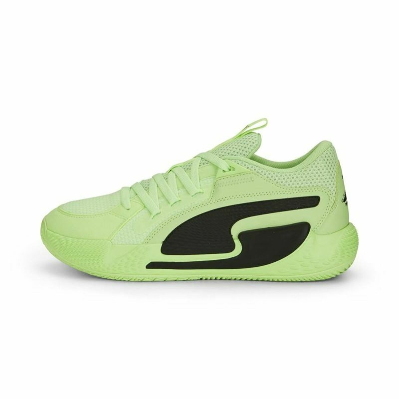 Chaussures de Basket-Ball pour Adultes Puma Court Rider Chaos Citron