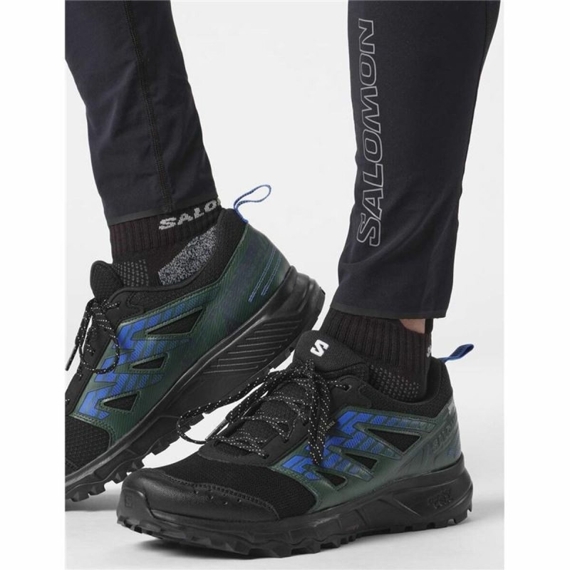 Chaussures de Sport pour Homme Salomon Wander Gore Bleu Noir