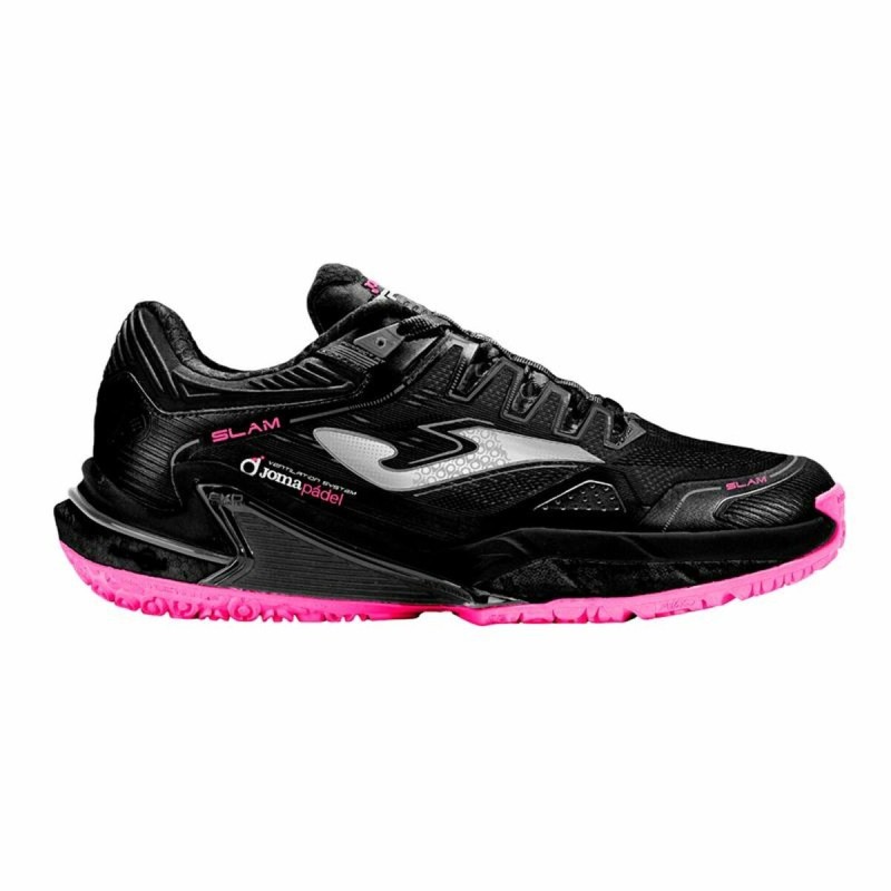 Chaussures de Padel pour Adultes Joma Sport Slam 2401 Noir