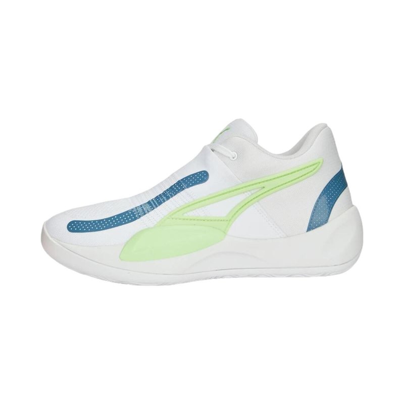 Chaussures de Basket-Ball pour Adultes Puma Rise NITRO Blanc