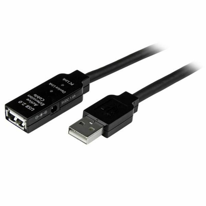 Câble USB Startech USB2AAEXT10M         Noir