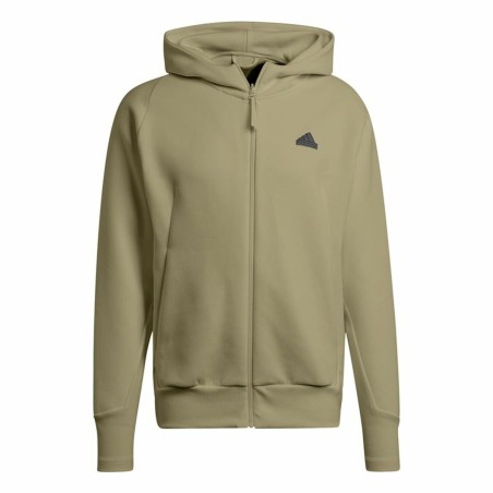 Sweat à capuche homme Adidas Z.N.E. Pr Marron Kaki