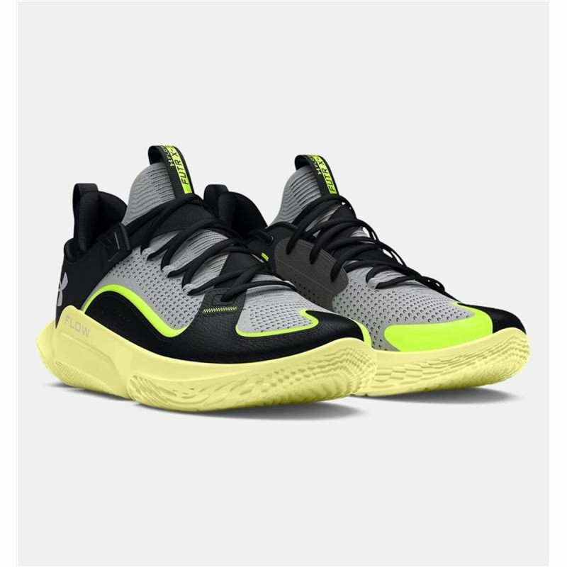 Chaussures de Basket-Ball pour Adultes Under Armour FLOW FUTR X Jaune Noir