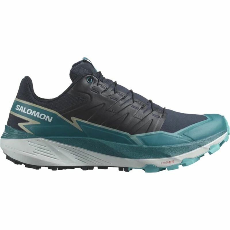 Chaussures de Sport pour Homme Salomon Thundercross Bleu Gris