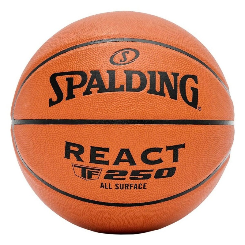 Ballon de basket Spalding React TF-250 Multicouleur 7