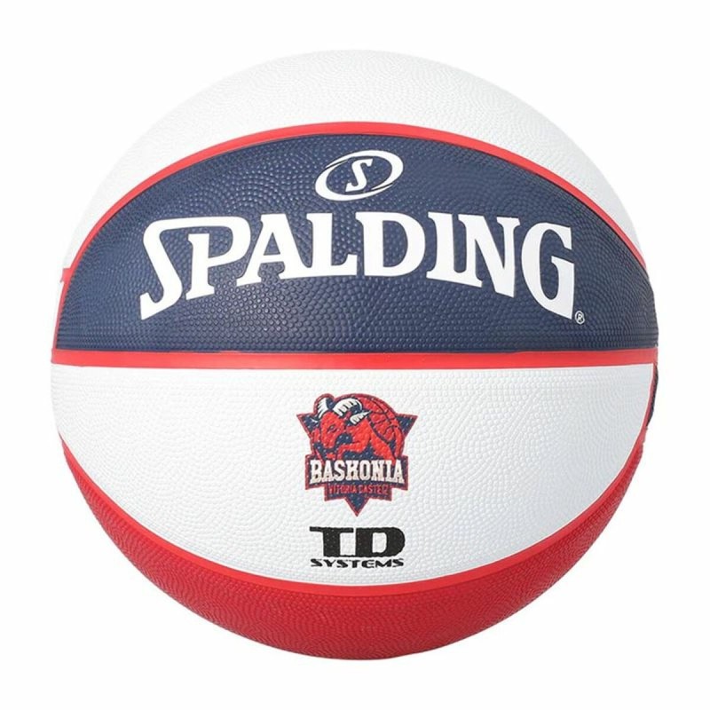 Ballon de basket Spalding Baskonia Vitoria Rouge 7