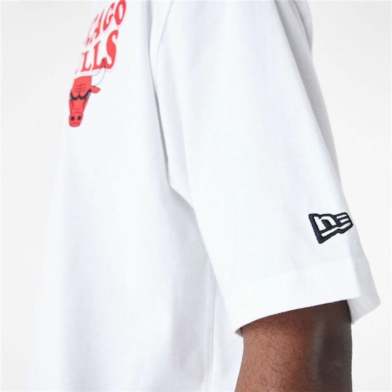 T-shirt à manches courtes homme New Era  SCRIPT OS TEE CHIBUL 60435518 Blanc (L)