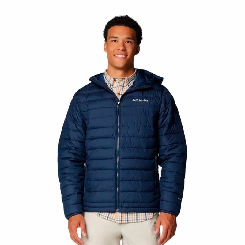 Veste de Sport pour Homme Columbia Powder Lite II Bleu