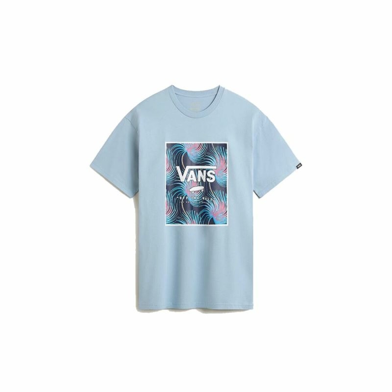 T-shirt à manches courtes homme Vans VN0A5E7YCZI1 Bleu ciel