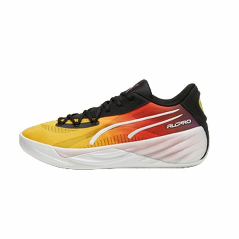 Chaussures de Running pour Adultes Puma All-Pro Nitro Showtime Jaune