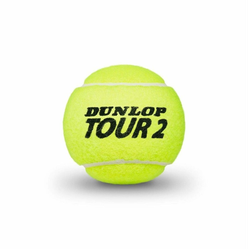 Balles de Tennis Brilliance Dunlop 601326 Jaune Noir (3 pcs)