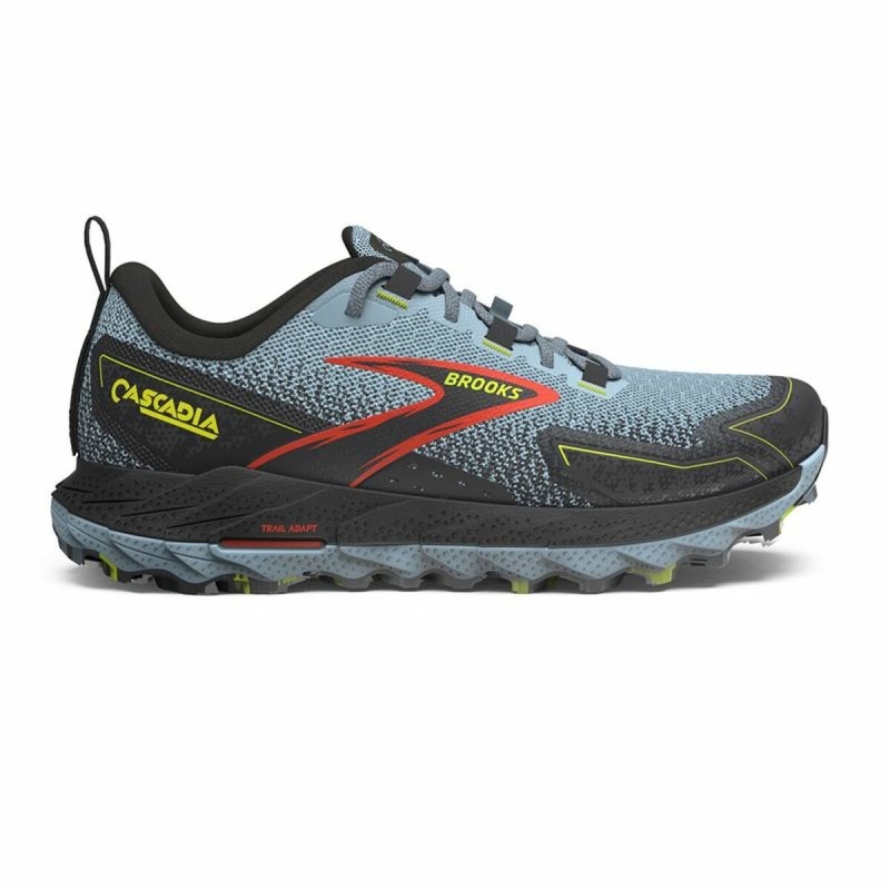 Chaussures de Sport pour Homme Brooks Cascadia 18 Gris