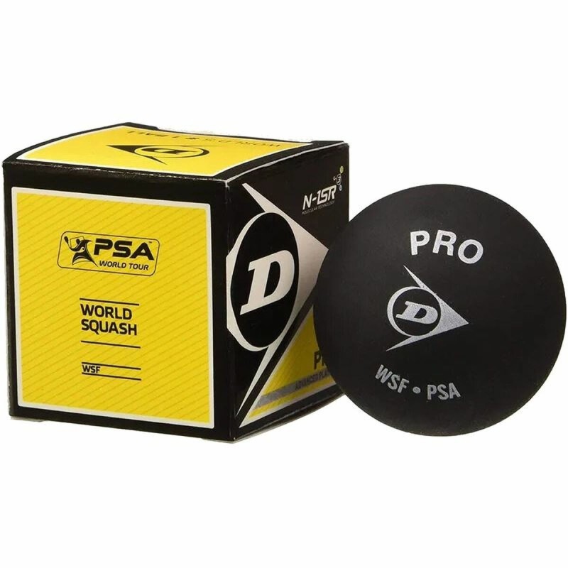 Balle de squash Dunlop Revelation Pro Noir Noir/Jaune