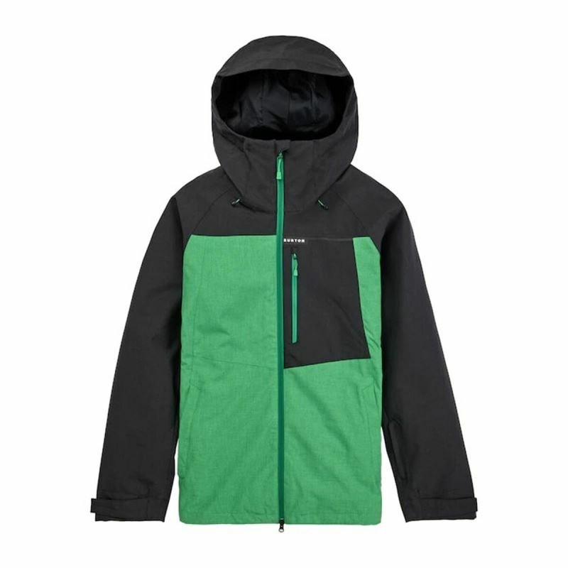 Anorak de ski Burton Lodgepole Vert Homme