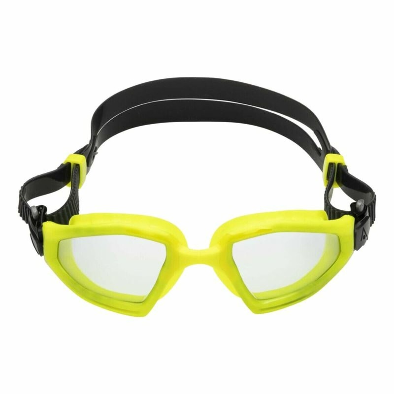 Lunettes de bain pour adultes Aqua Sphere Kayenne Pro Clear Jaune Noir Taille unique