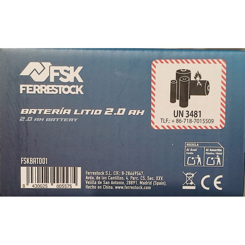 Batterie Ferrestock FSKTAB001