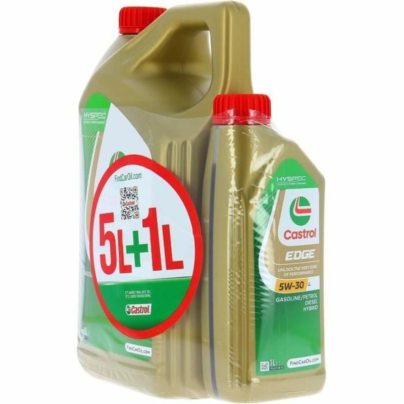 Huile de moteur pour voiture Castrol Edge 5W 30 6 L