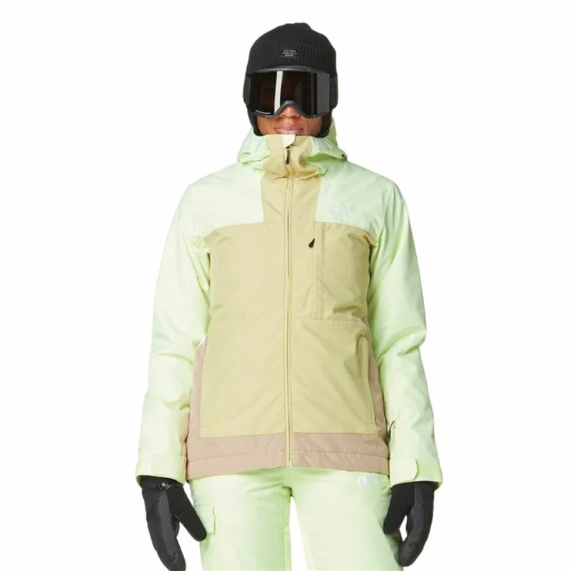 Anorak de ski Picture Seakrest Jkt C Lime Cream Hemp Roebuck