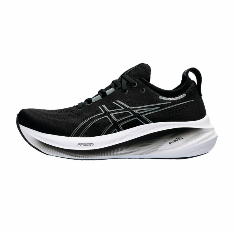 Chaussures de Sport pour Homme Asics Gel-Nimbus 26 Noir Gris