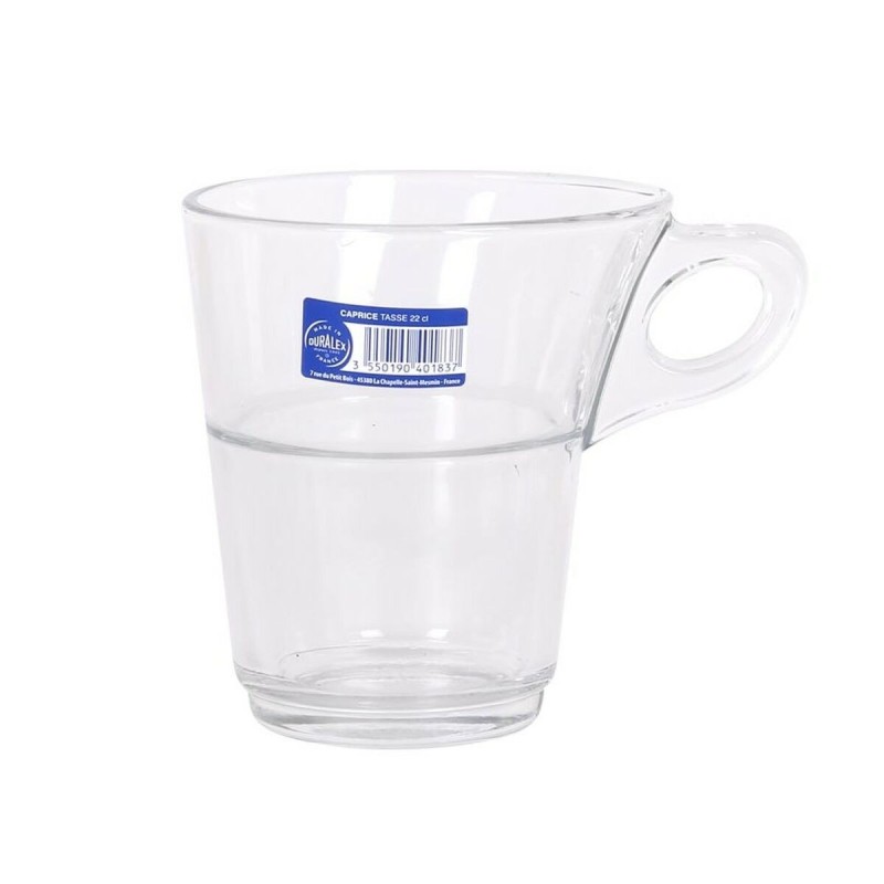 Ensemble de tasses à café Duralex Caprice 220 ml 6 Pièces (6 Unités) (6 uds)