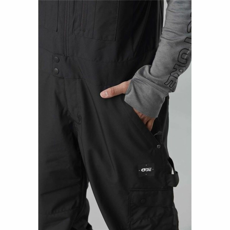 Pantalons de neige Picture Testy Noir Homme Plastron