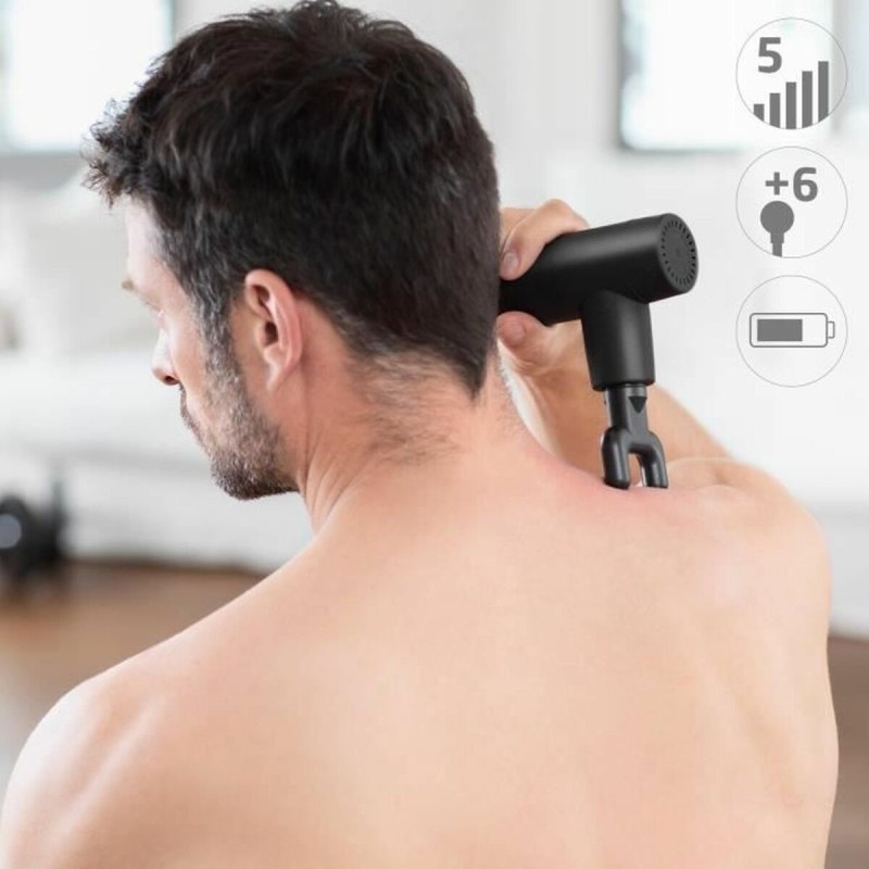 Pistolet de massage pour la relaxation et la récupération musculaire Medisana