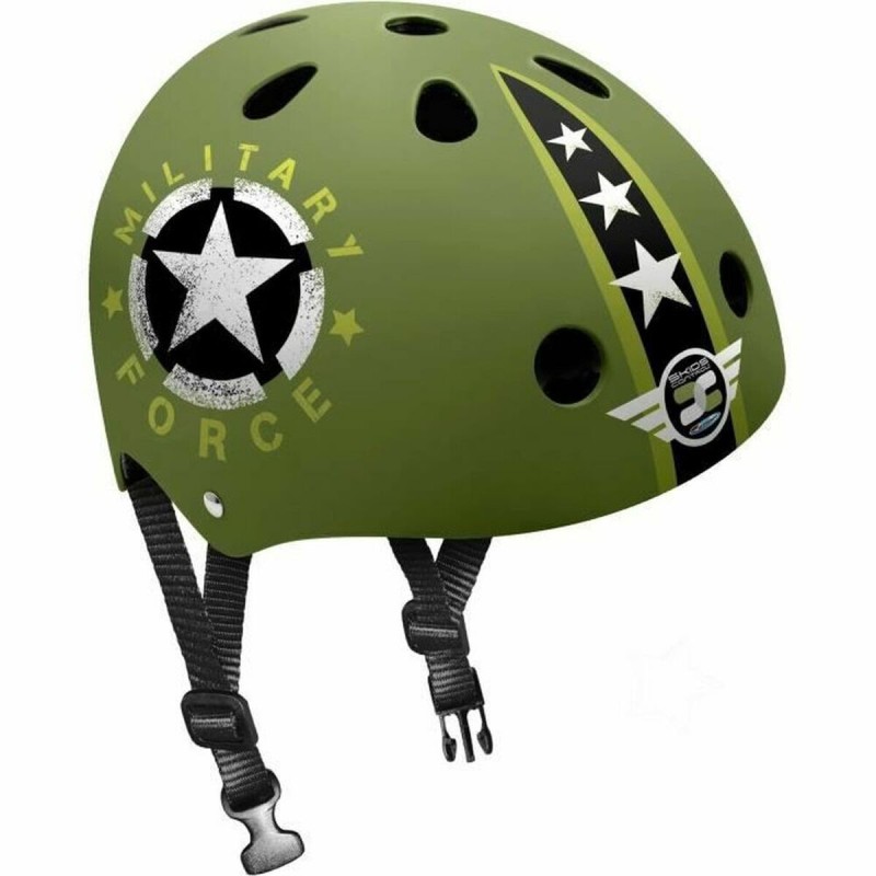 Casque Stamp Military Star Noir