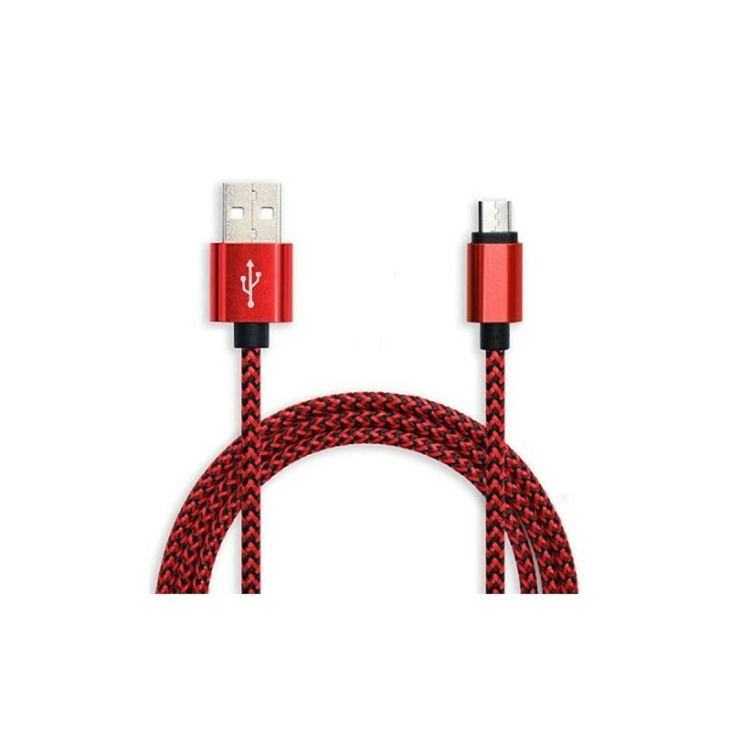 Câble USB vers micro USB Wirboo W606 Rouge 2