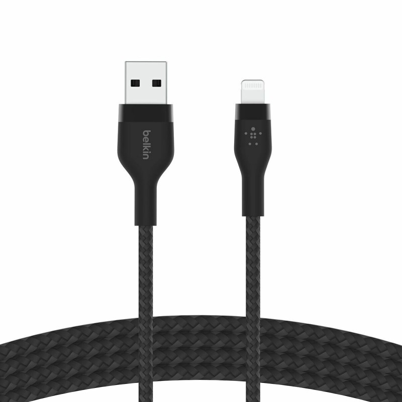 Câble USB vers Lightning Belkin CAA010BT1MBK Noir 1 m