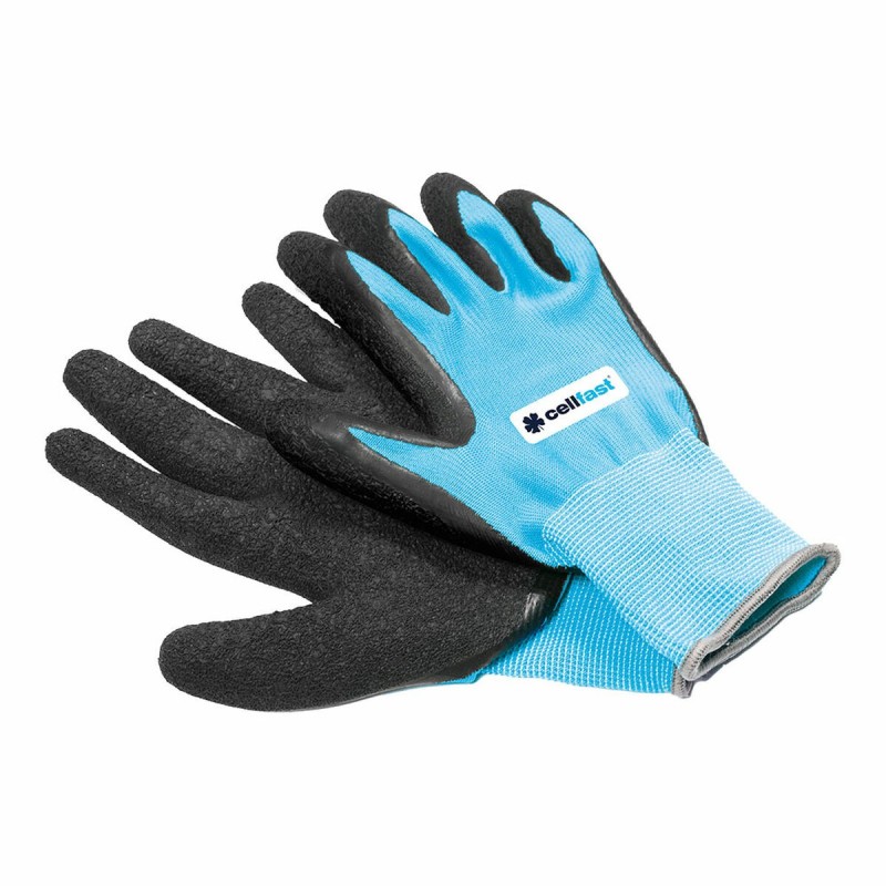 Gants de jardinage Cellfast Bleu Caoutchouc M 8