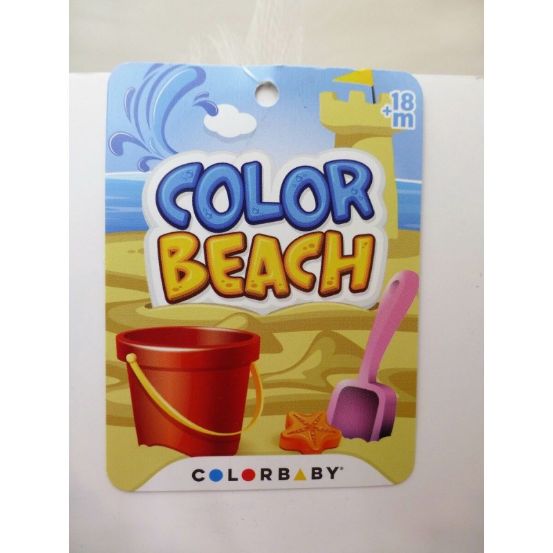 Set de jouets de plage Colorbaby polypropylène (12 Unités)