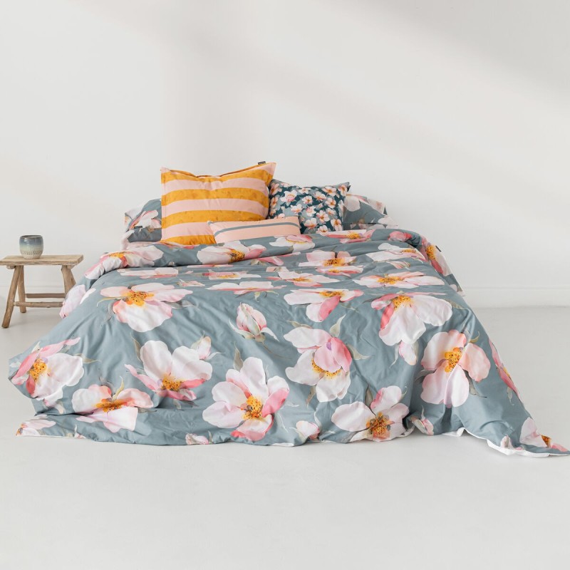 Housse de Couette HappyFriday Spring Blossom Multicouleur 260 x 240 cm