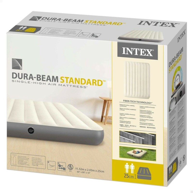 Air bed Intex 152 x 25 x 203 cm (3 Unités)