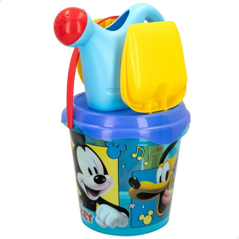 Set de jouets de plage Mickey Mouse Ø 18 cm (16 Unités)