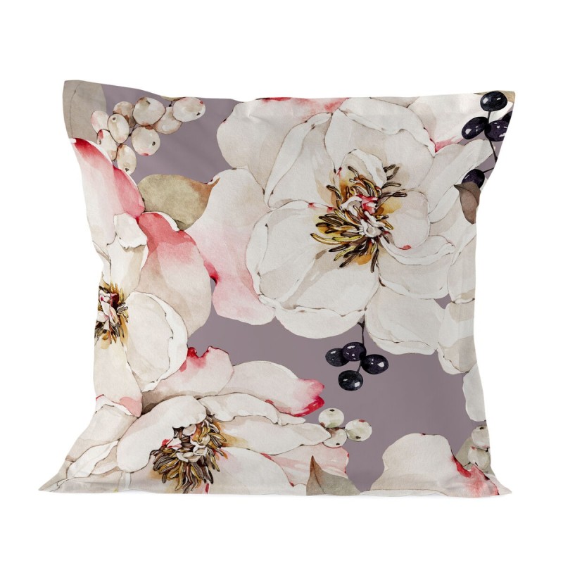 Taie d'oreiller HappyFriday White Peonies Multicouleur 60 x 60 cm