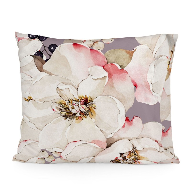 Taie d'oreiller HappyFriday White Peonies Multicouleur 60 x 70 cm