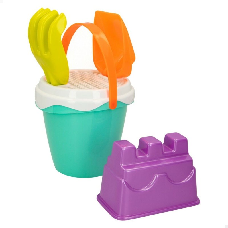 Set de jouets de plage Colorbaby Ø 14 cm (20 Unités)