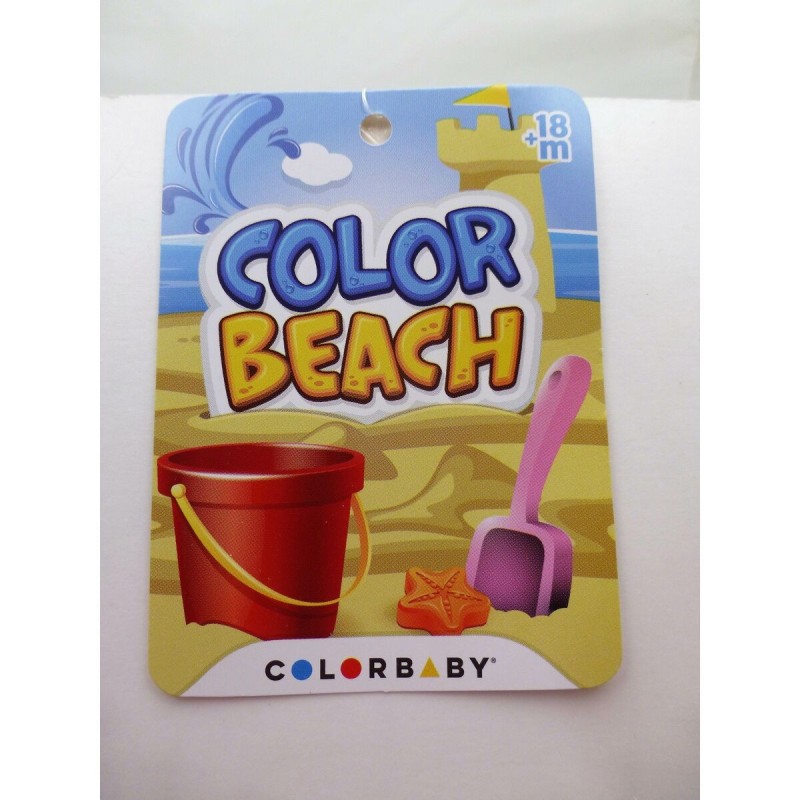 Camion-benne Colorbaby 18 cm Plage Plastique (24 Unités)