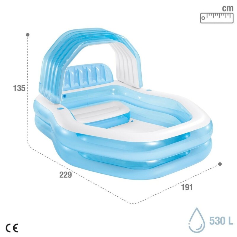 Piscine gonflable Intex Bleu 530 l 229 x 135 x 191 cm (2 Unités)