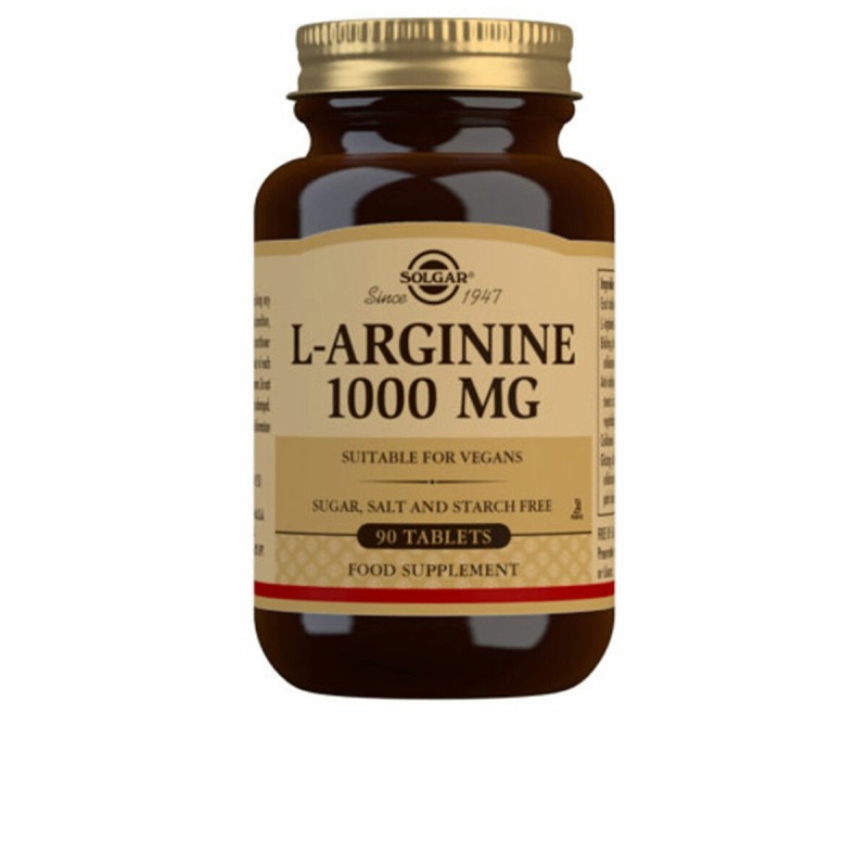 L-Arginine Solgar 1000 mg (90 comprimés)