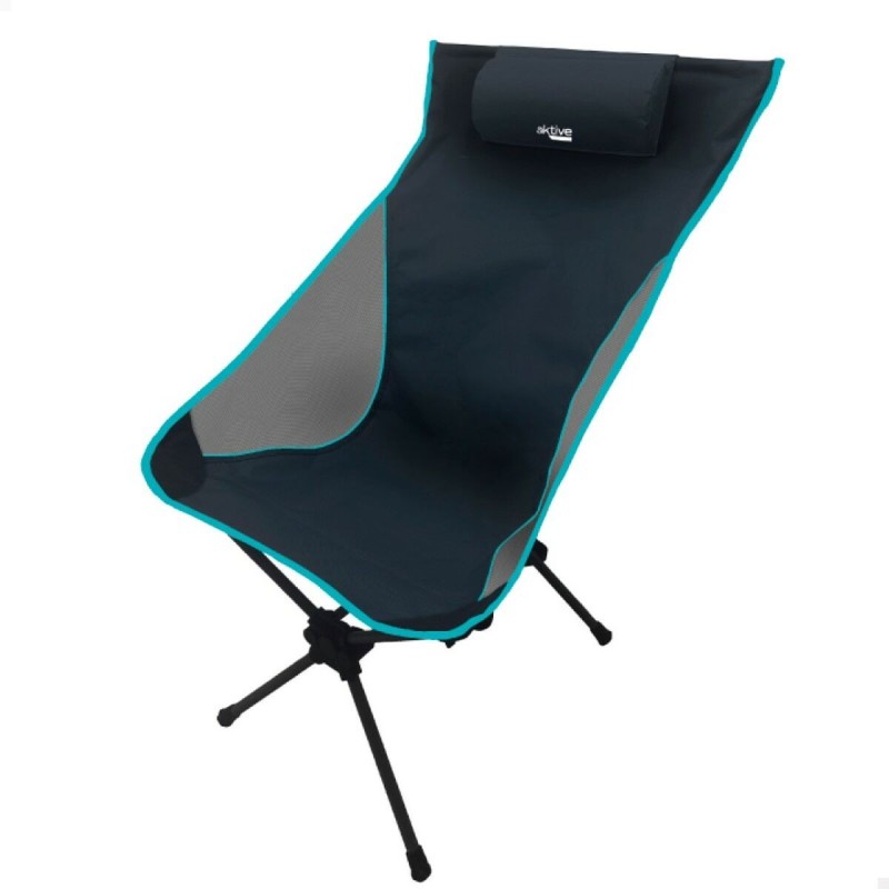 Chaise de camping pliante Aktive 61 x 99 x 55 cm (2 Unités)