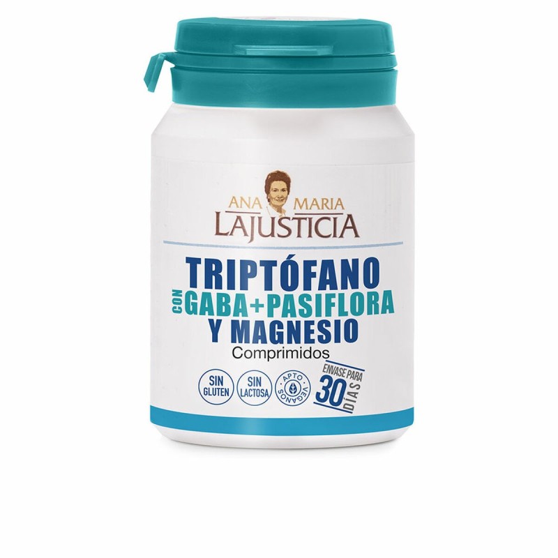 Supplément Alimentaire Ana María Lajusticia Triptofano Con Gaba Pasiflora Y Magnesio 60 Unités