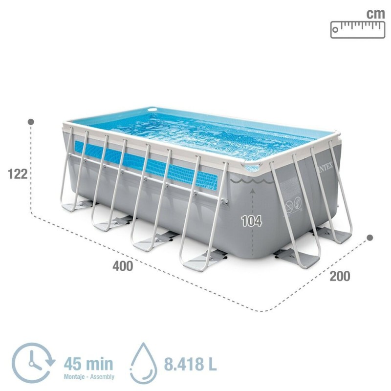 Piscine Démontable Intex 400 x 122 x 200 cm