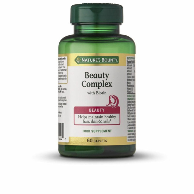 Vitamine B7 Nature's Bounty Beauty Complex Biotine 60 Unités